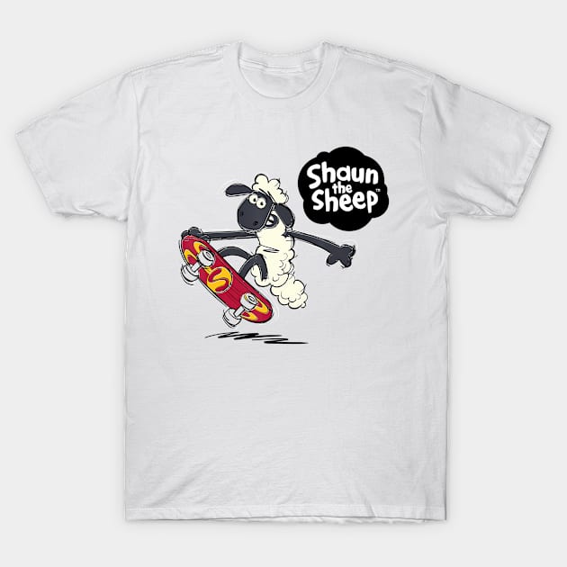 Classic Shaun Cartoon The Sheep TV Series T-Shirt by WelchCocoa